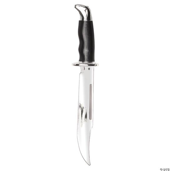 SCREAM GHOST FACE 13" CHROME BOWIE KNIFE HORROR HALLOWEEN COSTUME PROP NEW - Picture 2 of 2